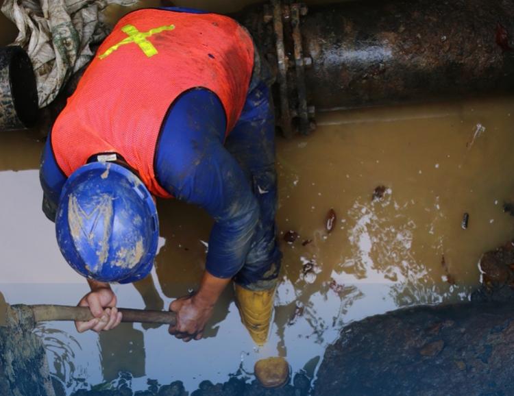 Siap-siap Tampung Air, Ada Pekerjaan Interkoneksi Pipa di Jalur Punggur–Nongsa