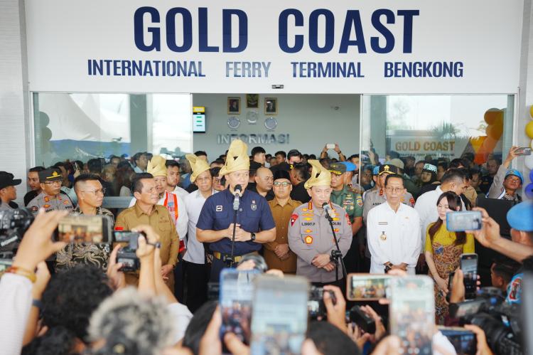 Diresmikan AHY dan Kapolri, Pelabuhan Gold Coast Diharapkan Dongkrak Ekonomi Batam