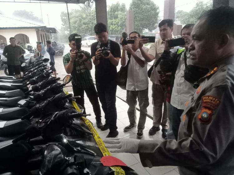 Pelaku Pencurian Motor Gigit Jari, Belum Sempat Jual Barang Curian Sudah Ditangkap Polisi