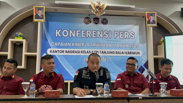 Kantor Imigrasi Karimun Sampaikan Capaian Kinerja Triwulan I Tahun 2025