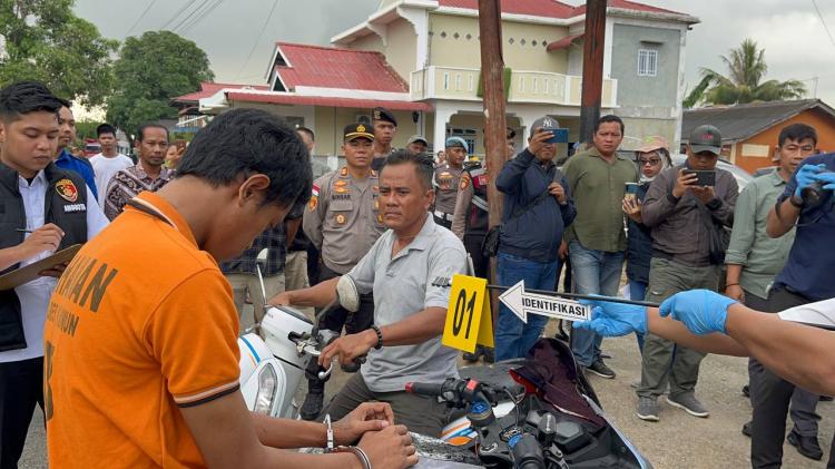 Skenario Bunuh Diri Gagal, Pelaku Pembunuhan di Karimun Perankan 34 Adegan di 4 Lokasi