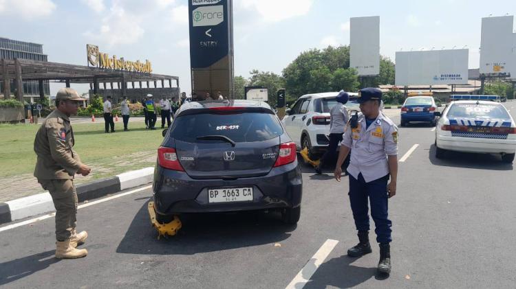 23 Kendaraan Terjaring Operasi Parkir Liar, Dishub Batam Gencarkan Penertiban di Titik Strategis