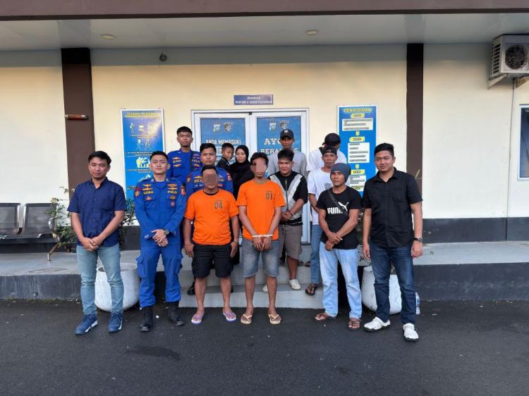Gagalkan Penyelundupan PMI Ilegal ke Malaysia, KP. Jalak 5002 Amankan 7 Korban dan 2 Pelaku di Perairan Batam