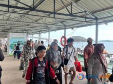 Arus Balik Lebaran 2025 di Pelabuhan Telaga Punggur Mulai Padat, Puncaknya Diprediksi H+4