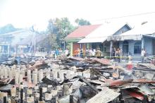 Kronologi Kebakaran Hebat Landa Senayang, 7 Rumah Ludes, Kerugian Capai Rp1 Miliar