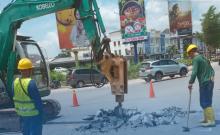 Penyambungan Pipa 400mm, Air Batam Hilir Umumkan Gangguan Suplai Air di PBK dan Temenggung