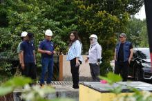 Masyarakat di Wilayah Stres Area Mulai Menikmati Aliran Air