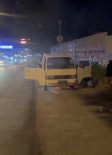 Quick Respon! Polisi dan Warga Padamkan Mobil Terbakar di Lubuk Baja dalam Hitungan Menit 