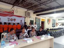 10 Motor Curian Diamankan, 5 Pelaku Ditangkap, 3 Masih DPO di Barelang