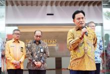 Menteri Yusril Resmikan PT Pegaunihan Technology di Batam, Dukung Penyerapan Tenaga Kerja Lokal