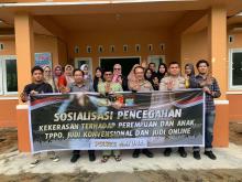 Polres Natuna Gencarkan Sosialisasi Cegah TPPO, Warga Diimbau Waspadai Iming-Iming Kerja ke Luar Negeri