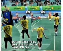 Video Atlet Bulutangkis Diduga Curang dengan Meremas Shuttlecock, Ternyata Warga Batam