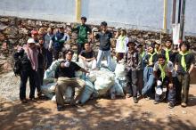 Hari Bumi 2025: Relawan Kumpulkan 573 Kg Sampah dalam Aksi Bersih Kampung Mentigi Batam  