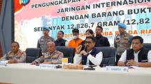 Polda Riau Gagalkan Peredaran 12,82 Kg Sabu Senilai Rp12,8 Miliar, Kurir Terancam Hukuman Mati