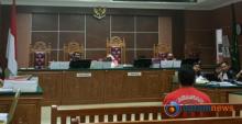 Sidang Lanjutan Kasus Sabu 35 Kg di Batam Memanas, Eks Kasat Narkoba Satria Nanda Tiba-Tiba Mual