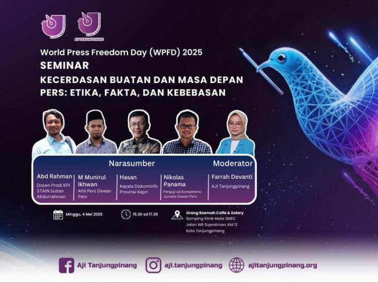 AJI Tanjungpinang Ulas Masa Depan Pers di Tengah Gempuran AI
