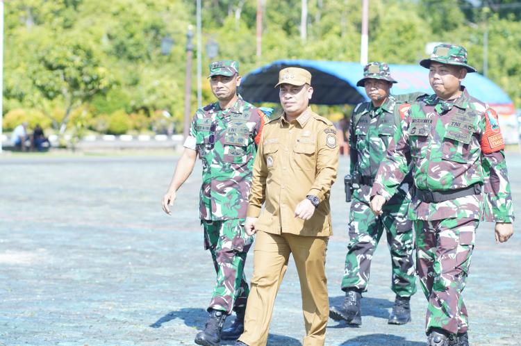 TMMD ke-124 Resmi Dibuka di Lingga, TNI Bangun Jalan 3 Km untuk Warga