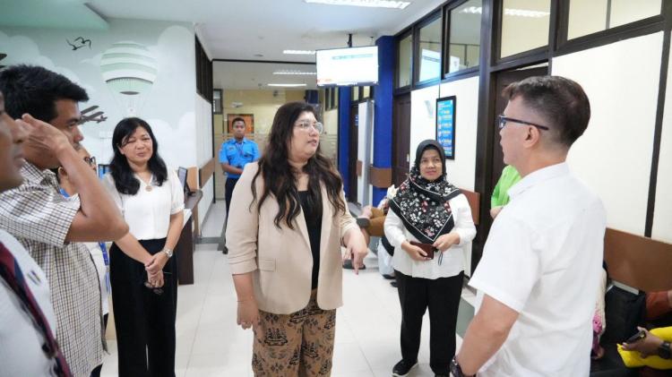 Inspeksi Layanan RSBP Batam dan Kawasan Agribisnis Sei Temiang, Anggota/Deputi Bidang Pelayanan Umum BP Batam Komitmen Berikan Pelayanan Terbaik