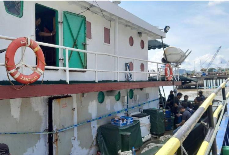 Kapal Asing Diduga Bawa 40 Dus Narkoba Kembali Ditangkap di Perairan Karimun