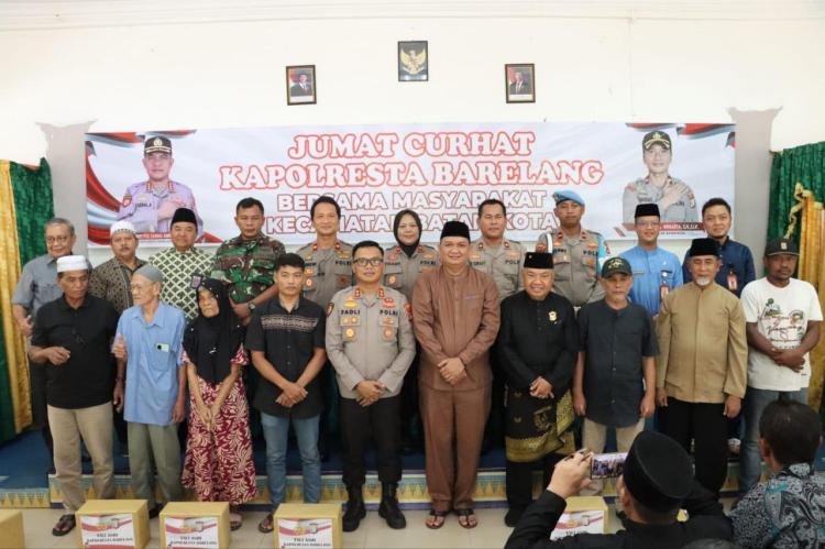 Balapan Liar & Pemalakan Pelajar Meningkat, Warga Batam Kota Lapor Polisi di Program Jumat Curhat