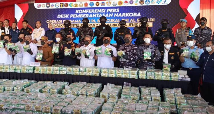 Fakta Mengejutkan! Narkoba di Indonesia Didominasi Pasokan dari Thailand & Myanmar  Dibayar Pakai Crypto