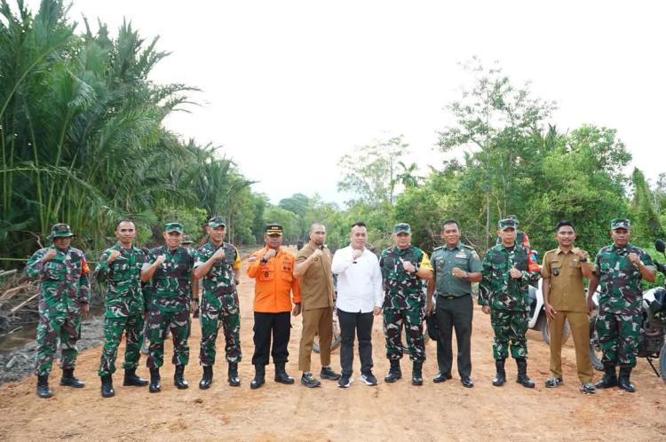 TMMD di Lingga, Bupati Nizar Apresiasi Peran TNI Bangun Infrastruktur Pedesaan