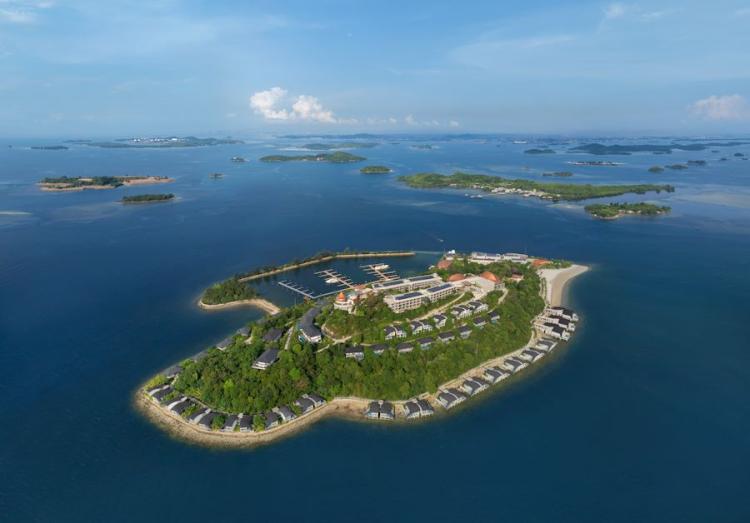 The Westin Nirup Island Resort & Spa, Sebuah Tempat Pelarian Khusus Kebugaran yang Tersembunyi di Kepulauan Riau.