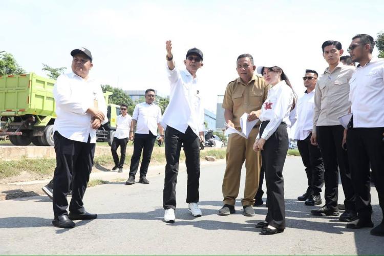 Pemko Batam Tinjau Proyek Pelebaran Jalan Strategis, Komitmen Tingkatkan Kelancaran Mobilitas dan Ekonomi
