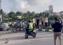 Korban Kecelakaan Maut Tiban Centre Dilarikan ke RSBP Batam, Anak Sekolah Alami Luka Serius