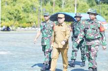 TMMD ke-124 Resmi Dibuka di Lingga, TNI Bangun Jalan 3 Km untuk Warga