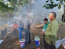 Hijaukan Bintan! ASN Kemenag Belajar Buat Pupuk Organik Cair