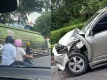 Dua Kecelakaan di Batam, Truk Molen & Toyota Rush Terlibat (19 Mei 2025)