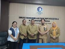 Diskominfo Lingga Terima Kunjungan Balmon Batam, Bahas Sosialisasi Penggunaan Frekuensi Radio