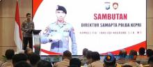 Tingkatkan Kemampuan Tipiring, 155 Anggota Dirsamapta Polda Kepri Ikuti Pelatihan