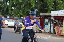 Danlanud HNM Ikuti Batam Bersepeda 2025, Jalin Silaturahmi dengan Masyaraka