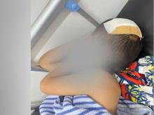 Muhammad Saputra Ginting, Bocah yang Dianiaya Bapak Tiri Ngaku Dianiaya Pakai Pisau