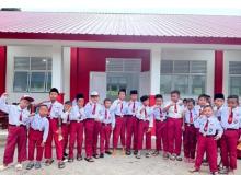 12 Sekolah di Kabupaten Lingga Dapat Bantuan Renovasi Total, Pemkab Komit Dukung Infrastruktur Pendidikan