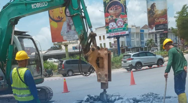 Relokasi Pipa di Tiban Utara, Layanan Air Bersih Terganggu Sementara pada 12 Juni 2025