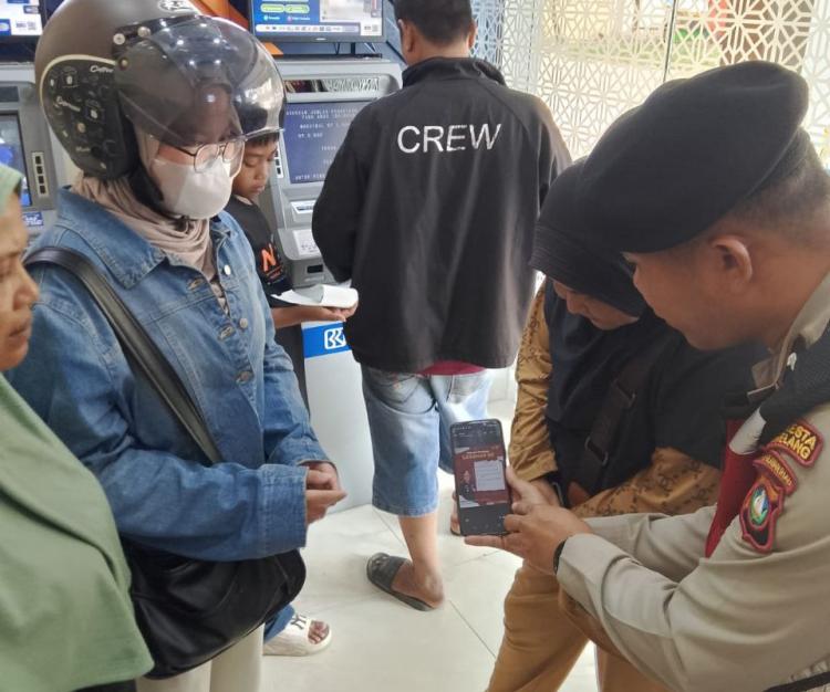 Polsek Batu Aji Sosialisasikan Layanan Call Center 110, Ajak Masyarakat Lebih Peduli Kamtibmas