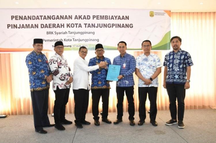 Pemkot Tanjungpinang Gandeng BRK Syariah Atasi Defisit, Ajukan Pembiayaan Rp36 Miliar