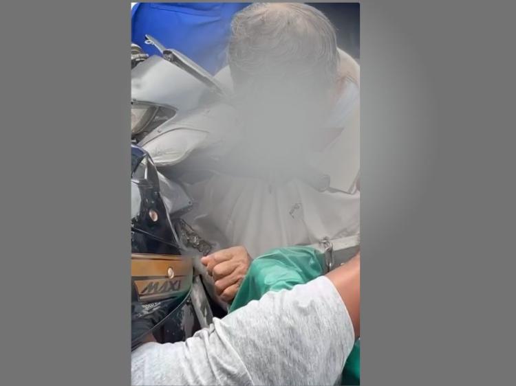 Awod, Pengemudi Becak Motor Meninggal Dunia Mata Tertusuk Besi Spion, Sempat Ditolong Wali Kota