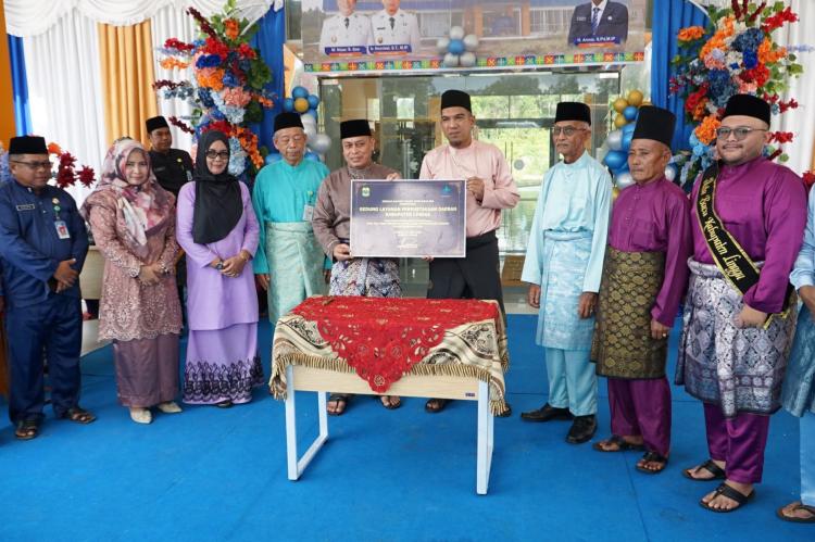 Pemkab Lingga Resmikan Gedung Perpustakaan Megah Senilai Rp9,9 Miliar