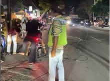 Kabel Putus di Batu 5 Tanjungpinang Macetkan Jalan, Pengendara Diimbau Hati-Hati!