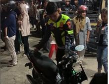 Kecelakaan Malam Takbiran di Tanjungpinang, Dua Motor Tabrakan, 4 Orang Terluka 