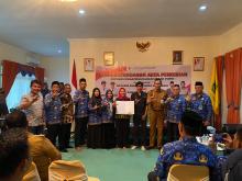 Pemkab Lingga Dorong Ekonomi Desa Lewat Pendirian Koperasi Merah Putih