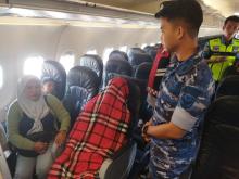 Penumpang Meninggal dalam Penerbangan Super Air Jet Semarang-Batam, Tim Lanud Hang Nadim Lakukan Evakuasi