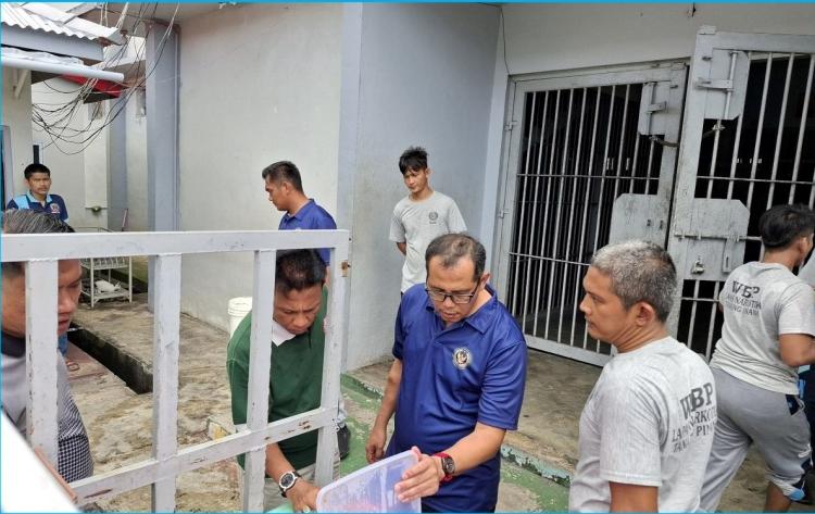 Aris Munandar Pimpin Pengecekan Langsung di Lapas Narkotika Kelas IIA Tanjungpinang 