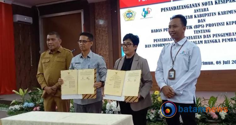 BPS dan Pemda Karimun Luncurkan Program Satu Data Desa, Dorong Digitalisasi Pengelolaan Data