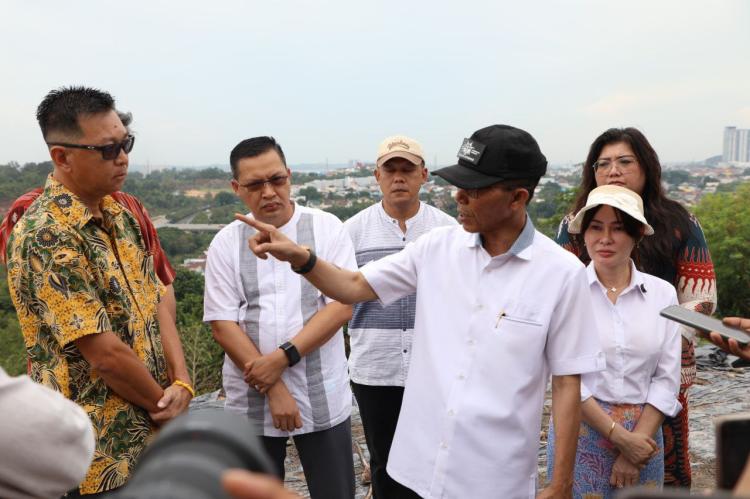 Curah Hujan Tinggi, Kepala BP Batam Hentikan Aktifitas Cut and Fill di Lokasi Hotel Vista