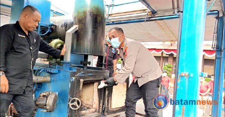 Polresta Barelang Musnahkan Narkoba Hasil Tangkapan, 10 Tersangka Diamankan